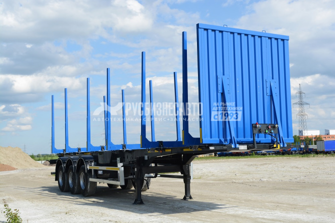 Купить ТОНАР L3 (9445) п/п сортиментовоз, ССУ 1350, коники разборные в компании Русбизнесавто - изображение 1