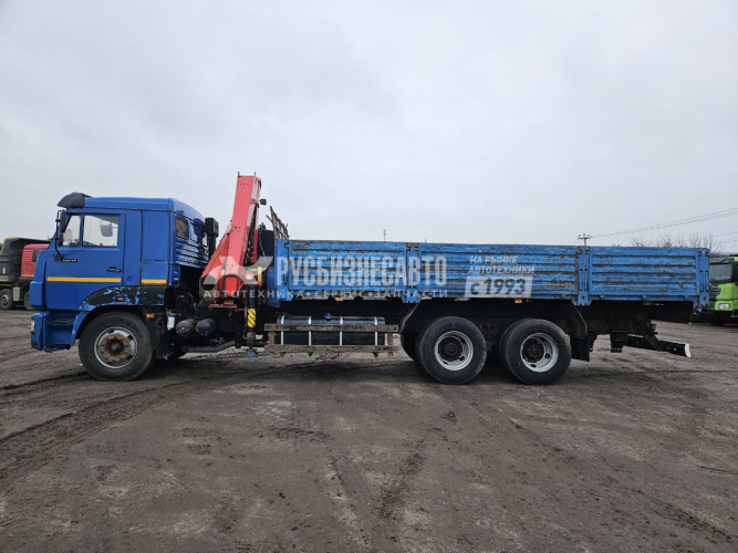 Купить КМУ КАМАЗ 65117 (Евро-4) +FASSI F215+ борт сталь 6,8м. б/у (2017г. пробег 313 411 км.) (0176) в компании Русбизнесавто - изображение 6