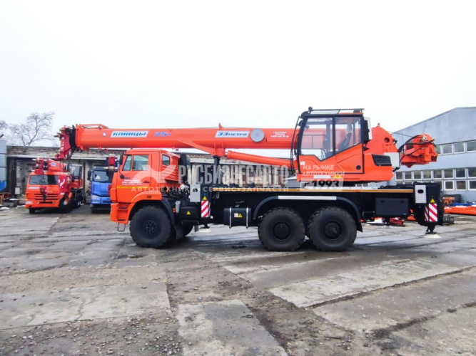 Купить КС 55713-5К-5В автокран 25т.(КАМАЗ-43118) ОВАЛОИД в компании Русбизнесавто - изображение 1