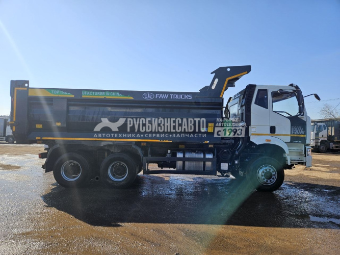 Купить Самосвал FAW J6 6x4 б/у (2023 г.в. 75 760 км)(4554) в компании Русбизнесавто - изображение 2