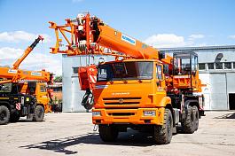 КС 55713-1К-2В автокран 27т. (КАМАЗ-65115) ОВОИД