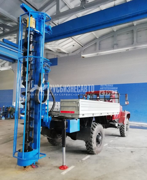 Купить Бурильно крановая машина БКМ-6600 на шасси ГАЗ-33088 в компании Русбизнесавто - изображение 1