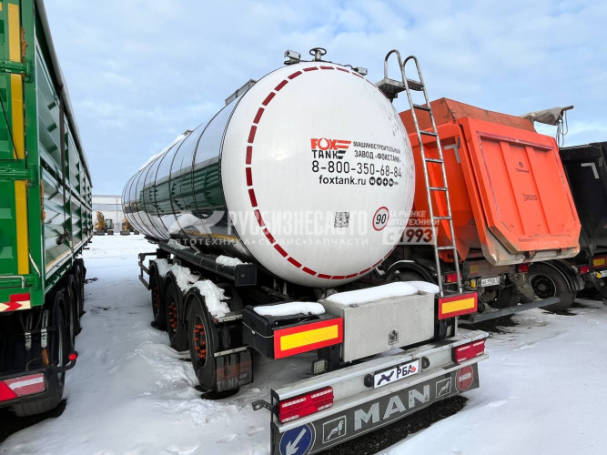 Купить Полуприцеп-цистерна пищевая 24 м3 Foxtank  966612  б/у 2023 г.в.,(0288)-Сбер комиссия в компании Русбизнесавто - изображение 6