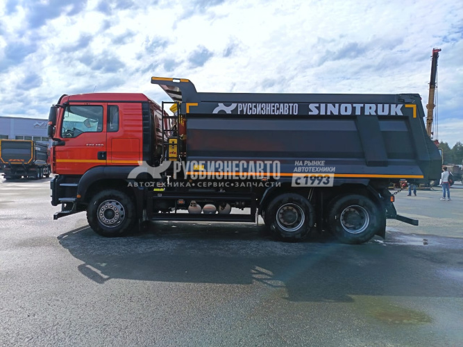 Купить Самосвал SITRAK C7H 6x4 ( ZZ3256V384ME ) / 5.2*2.3*1.5+0,2 / 18-20 м3 / наклон 2025г.в. в компании Русбизнесавто - изображение 1