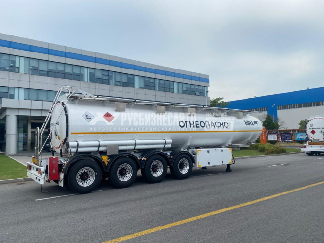 Купить ППЦ-34 BULL TCP41 (светлые НП, 34м3, алюминий 5182, 5 отс., нижн.налив, сист рек., 4 оси SAF, WABCO) в компании Русбизнесавто - изображение 2