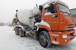 Автобетоносмеситель 5814Z9,КАМАЗ 6520 6х4 б/у(2023 г.,25135 км. 1 677 м/ч )(1952)