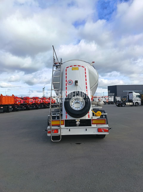 Купить ППЦ материаловоз (цемент, мука, комбикорм)  BULL (32 м3, 4 оси SAF, WABCO, компр. 12м3/мин) в компании Русбизнесавто - изображение 15