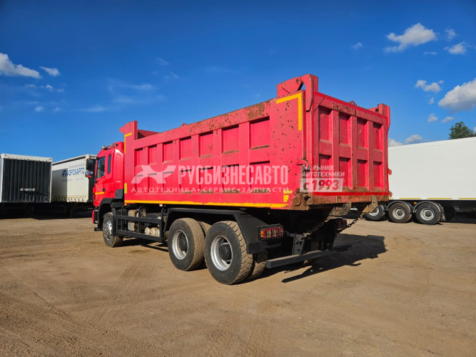 Купить Самосвал JAC N350 6х4 б/у (2021 г.в., 56 760 км.)(9805) - новая резина зад. ось. в компании Русбизнесавто - изображение 6