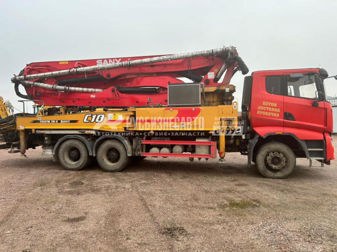 Купить Автобетононасос SANY SYG5261THB 370C-10, 6x4 б/у (2023 г., 51 223 км,8 896 м/ч)(0095) в компании Русбизнесавто - изображение 11