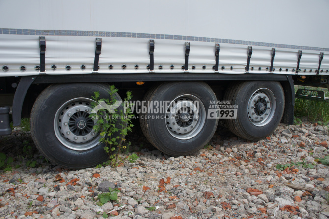 Купить Kassbohrer MAXIMA (ISO PAKCS), П/п шторный, борт наборный, 3 оси BPW, без подьем. оси, L=13,6 м. в компании Русбизнесавто - изображение 1