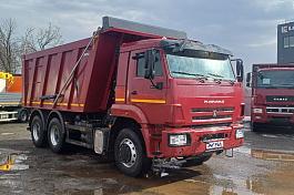КАМАЗ 6520-B5 самосвал б/у ДВС Cummins (2023 г.в. 29 189 км.)(7396)
