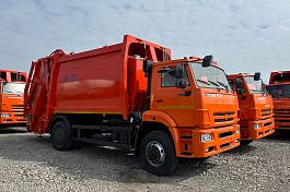 КО-427-72 на шасси КАМАЗ 53605-3950-48 Мусоровоз с задней загрузкой, портал, 18,5 м3