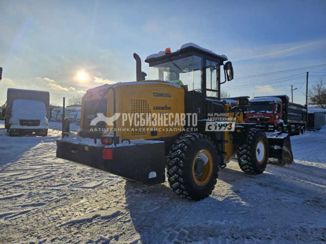 Купить Погрузчик фронтальный LONKING CDM835G б/у (2024 г.в., 225 м/ч)(5532) в компании Русбизнесавто - изображение 1