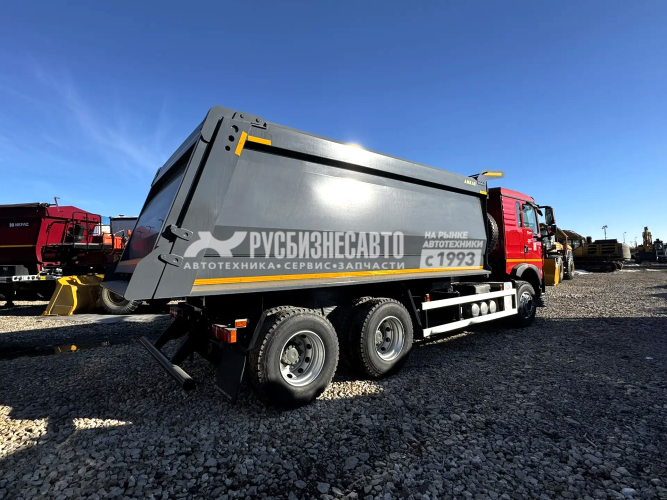 Купить Самосвал HOWO T5G 6x4 ( ZZ1257V464GE1 ) / 5.5*2.3*1.6 / 20 м3 / наклон / п.ч. 4.63 2024г.в. в компании Русбизнесавто - изображение 4