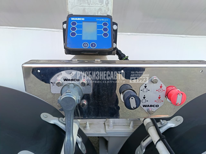 Купить ППЦ материаловоз (цемент, мука, комбикорм)  BULL (32 м3, 4 оси SAF, WABCO, компр. 12м3/мин) в компании Русбизнесавто - изображение 9