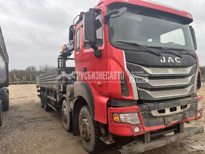 Купить КМУ JAC 8x4 DONGYANG б/у (2024г. 43 063км, 1 523 м/ч) (0006)-Сбер комиссия в компании Русбизнесавто - изображение 0