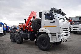 КМУ Тягач КАМАЗ 43118-23027-50 (Евро-5, без спалки) + Inman IM-150N нижн.упр.