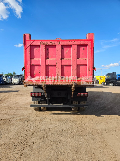 Купить Самосвал JAC N350 6х4 б/у (2021 г.в., 56 760 км.)(9805) - новая резина зад. ось. в компании Русбизнесавто - изображение 5