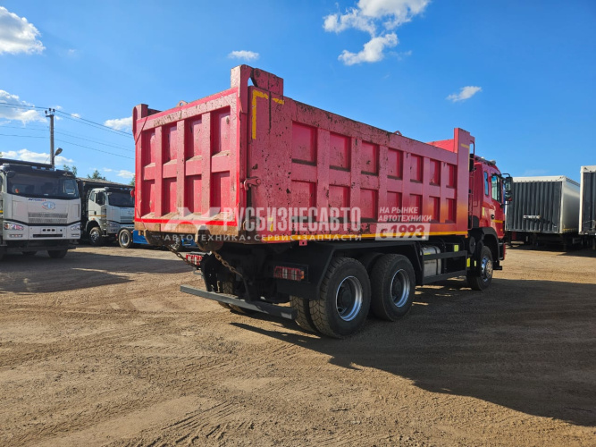 Купить Самосвал JAC N350 6х4 б/у (2021 г.в., 56 760 км.)(9805) - новая резина зад. ось. в компании Русбизнесавто - изображение 4
