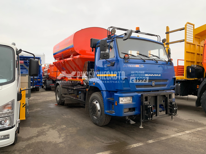 Купить КО-806-40 на шасси КАМАЗ-53605-773950-48 (ПС-8+ПМ-10 (высоконапорн. мойка)+отв.+щет.) Е-5 (КДМ) в компании Русбизнесавто - изображение 1