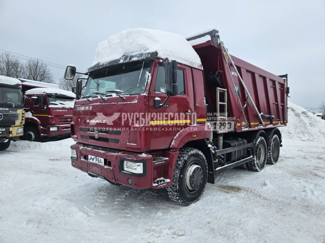 Купить КАМАЗ 6520-7080-49 (В5) самосвал Евро 5 К4140 б/у (2024 г.в.,6 087 км.)(4329) в компании Русбизнесавто - изображение 7