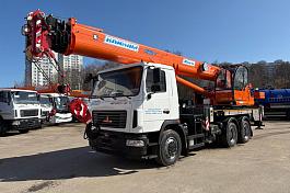 КС 55713-6К-4 автокран 25т. (МАЗ-6312С3-587-011) ОВОИД