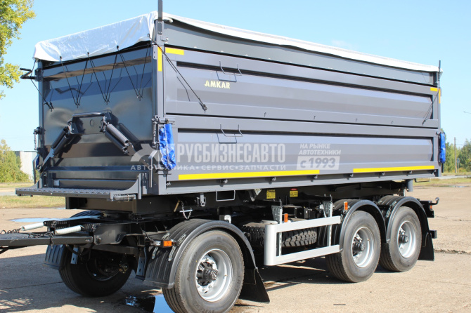 Купить Автомастер 8596-42 прицеп сельхозник самосвальный 3-х сторонний 25 куб.м. в компании Русбизнесавто - изображение 1