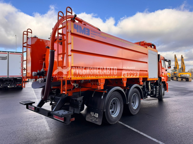 Купить АВК 6-5 КамАЗ-65115 Комбинированная  машина (6 м3 ил + 5 м3 вода) в компании Русбизнесавто - изображение 9