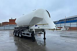 Полуприцеп для сыпучих грузов (цемент, мука, комбикорм)  ISO PAKCS SSL (40 м3, 3 оси BPW, без компр)