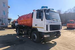 КО-529-16 на шасси МАЗ 534025 вакуумная машина 11 м3
