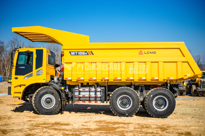 Купить Карьерный самосвал LGMG MT106H (MT, скальный кузов, задний борт челюстного типа) в компании Русбизнесавто - изображение 2