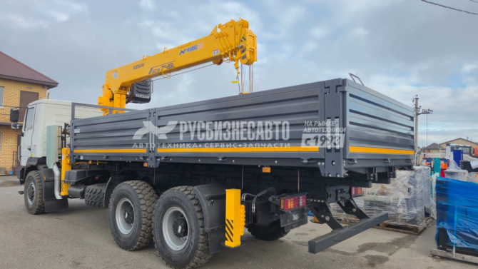 Купить КМУ МАЗ 630226-5575-060 (Евро-5) + SOOSAN SCS746L верх.упр. + борт сталь 6,2м. в компании Русбизнесавто - изображение 6