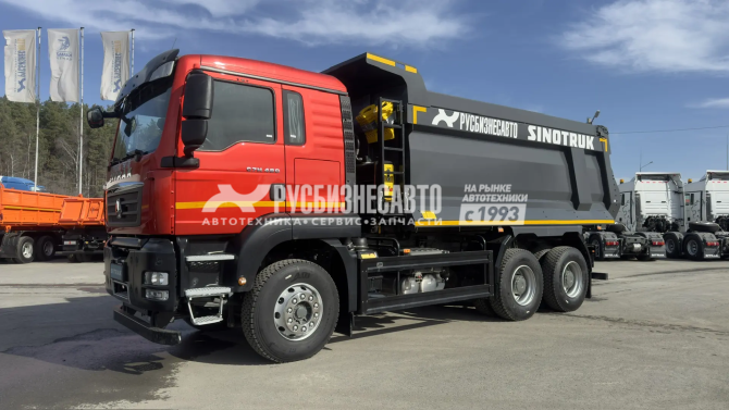 Купить Самосвал SITRAK C7H 6x4 ( ZZ3256V384ME ) / 5.2*2.3*1.5+0,2 / 18-20 м3 / наклон 2025г.в. в компании Русбизнесавто - изображение 11