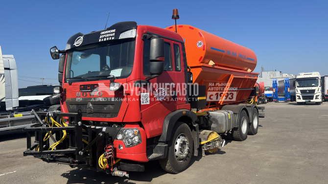 Купить МДК-HOWO (Аналог КО-823) (КДМ) на базе шасси HOWO 6*4 с отбором мощности от ДВС в компании Русбизнесавто - изображение 0