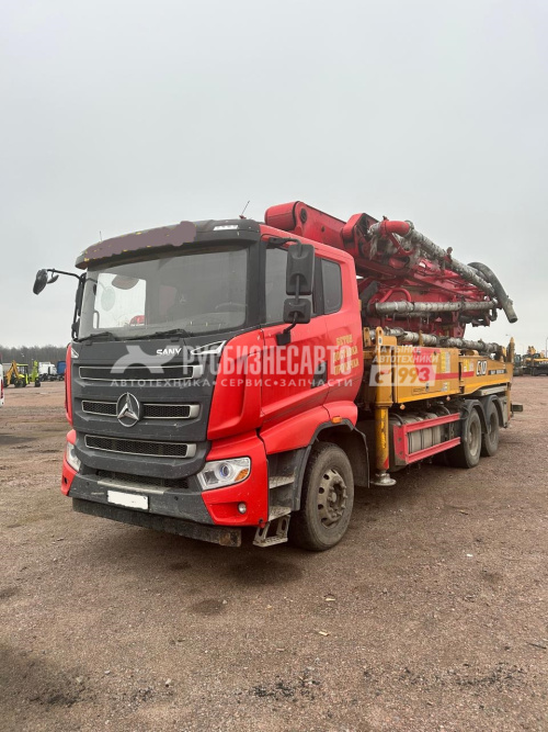 Купить Автобетононасос SANY SYG5261THB 370C-10, 6x4 б/у (2023 г., 51 223 км,8 896 м/ч)(0095) в компании Русбизнесавто - изображение 0