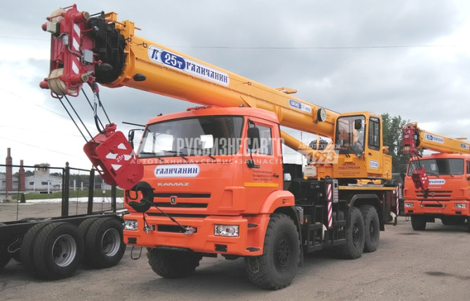 Купить КС 55713-5В-4 автокран 25т.  (КАМАЗ-43118) ОВОИД в компании Русбизнесавто - изображение 1