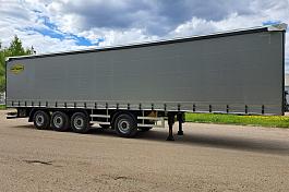 Полуприцеп шторный ORTHAUS V4,ворота,без борта,коники,4 оси,13,6 м,ССУ 1150