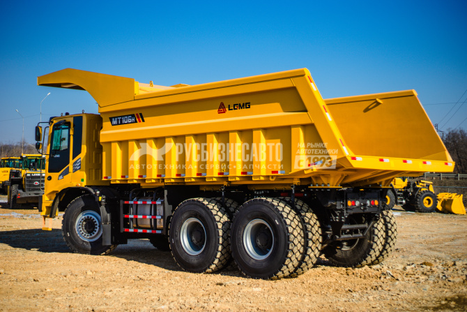 Купить Карьерный самосвал LGMG MT106H (MT, скальный кузов, задний борт челюстного типа) в компании Русбизнесавто - изображение 1