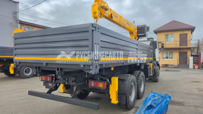 Купить КМУ МАЗ 630226-5575-060 (Евро-5) + SOOSAN SCS746L верх.упр. + борт сталь 6,2м. в компании Русбизнесавто - изображение 5