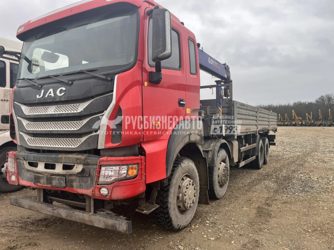 Купить КМУ JAC 8x4 DONGYANG б/у (2024г. 43 063км, 1 523 м/ч) (0006)-Сбер комиссия в компании Русбизнесавто - изображение 1