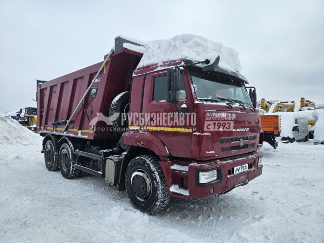 Купить КАМАЗ 6520-7080-49 (В5) самосвал Евро 5 К4140 б/у (2024 г.в.,6 087 км.)(4329) в компании Русбизнесавто - изображение 0