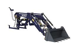 SCOUT FEL-TE Фронтальный погрузчик-еврорамка (челюстной ковш 0,4 м³ и джойстик в комплекте)