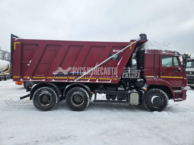Купить КАМАЗ 6520-7080-49 (В5) самосвал Евро 5 К4140 б/у (2024 г.в.,6 087 км.)(4329) в компании Русбизнесавто - изображение 1