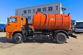 КО-529-14 на шасси КАМАЗ 53605 вакуумная машина 11 м3																														