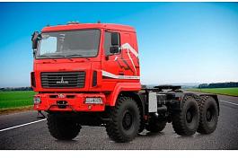 Тягач 6х6 МАЗ 643228-8571-052, ССУ 1670, рессор