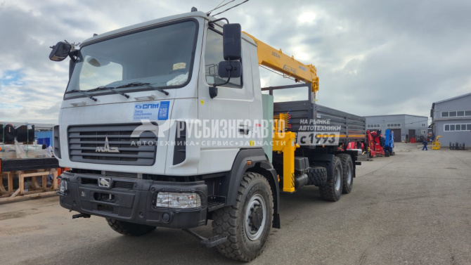 Купить КМУ МАЗ 630226-5575-060 (Евро-5) + SOOSAN SCS746L верх.упр. + борт сталь 6,2м. в компании Русбизнесавто - изображение 0