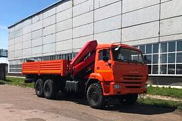 КМУ КАМАЗ 43118-73094-50 (Евро-5) + ИНМАН ИМ-150N нижн.упр. + борт сталь 6.2м. (без спалки)
